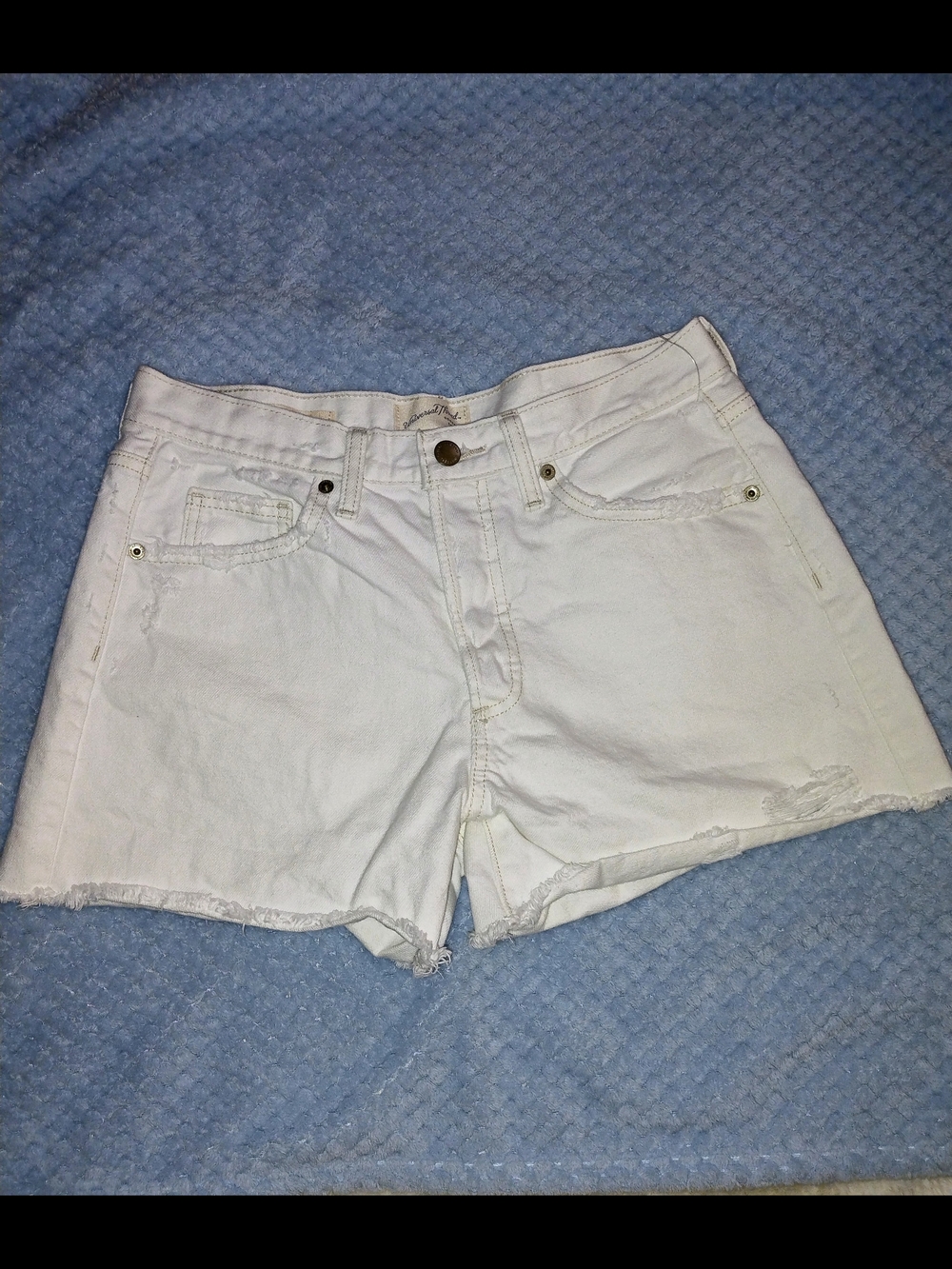 Universal Thread White Denim Cutoff Shorts